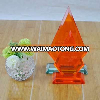 Factory sale of acrylic awards plaques trophies