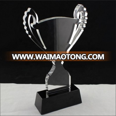 Manufacture direct sale acrylic award trophy custom