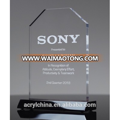 Factory sale of Acrylic Tombstone Award